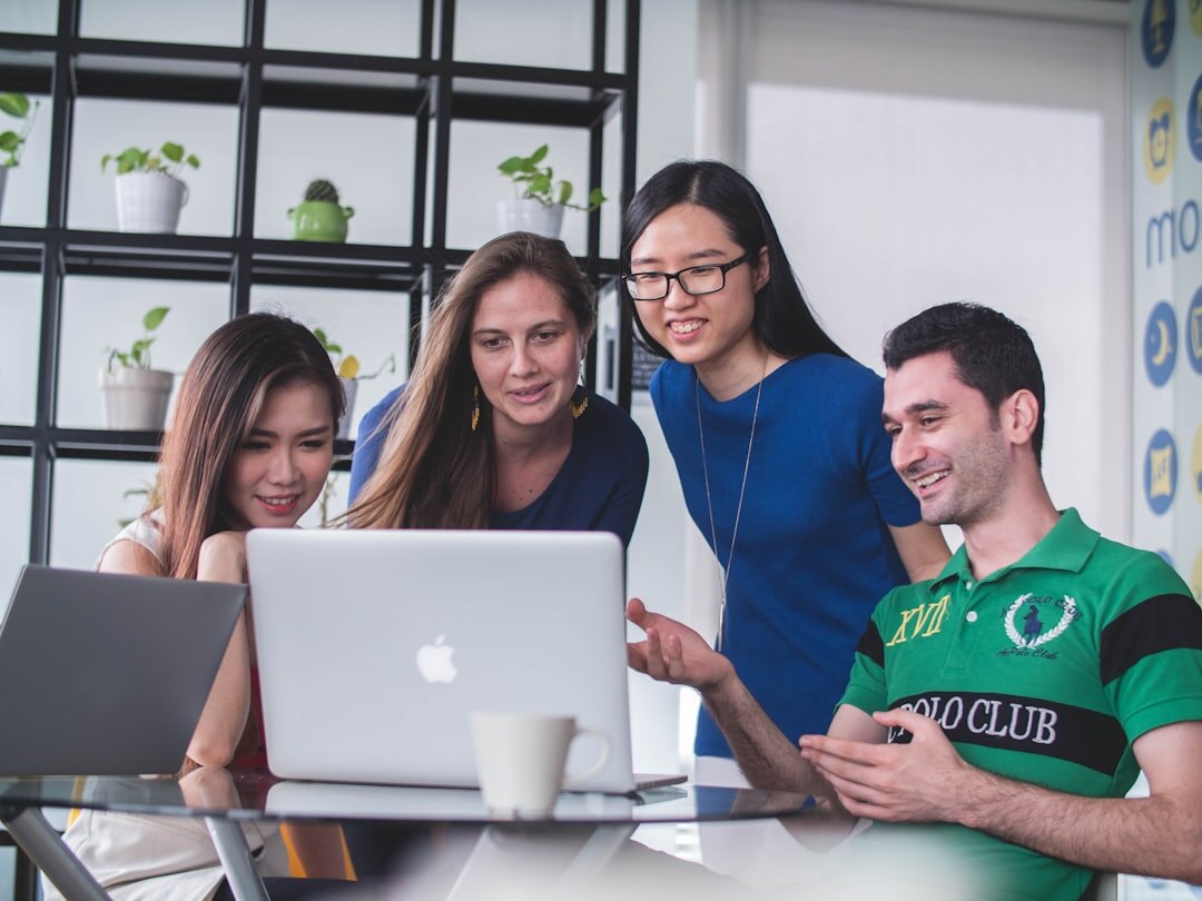 students coding in classroom