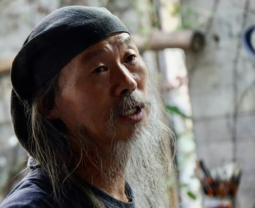 Chinese Malaysian man instructor with beard